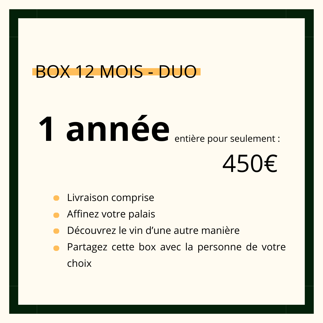 12 month subscription - duo