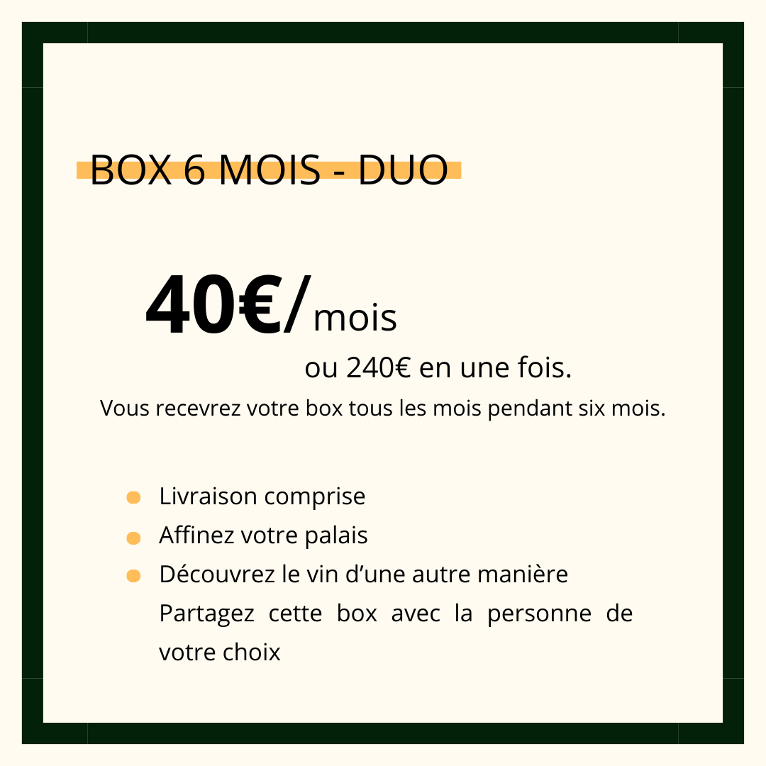 6 month subscription - duo